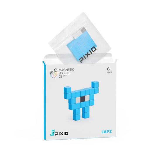 Pixio Pixio | Magnetic Blocks Story Series Mini Monsters Japz, 23-teilig