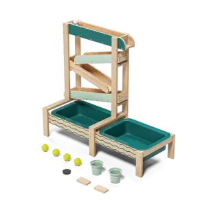 Topbright | Sensorisches Spielzeug Outdoor-Wasserbahn