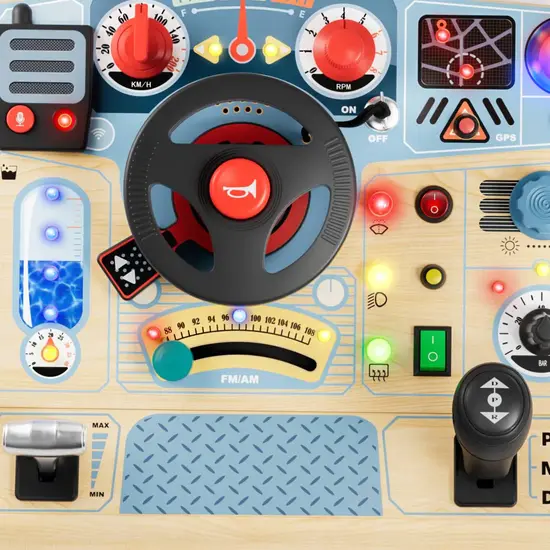 Topbright Topbright | Lernspielzeug Busy Board Feuerwehrmann