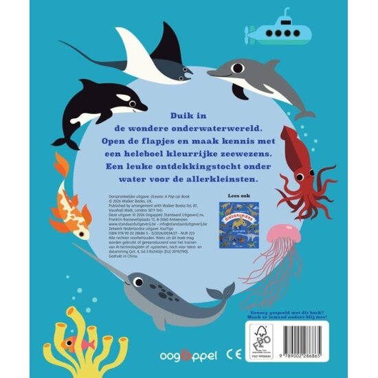 Oogappel Oogappel | Pop-up book: Oceans