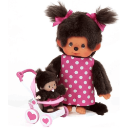 Monchhichi | Mothercare mit Kinderwagen 20 cm