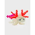 Plus-Plus Plus-Plus | Educational Building Blocks: Axolotl Glow-in-the-Dark, 100 Pieces