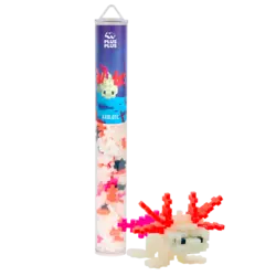 Plus-Plus | Educatief Speelgoed Bouwstenen Axolotl Glow in the Dark 100 Stuks