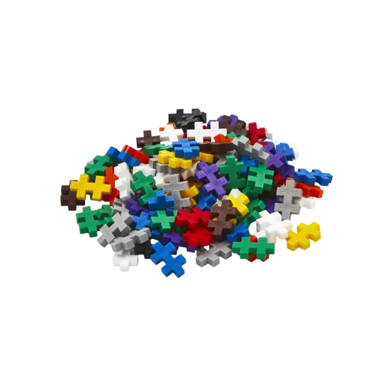 Plus-Plus PlusPlus | Jouets éducatifs - Blocs de construction Basic, assortiment de couleurs, 100 pièces