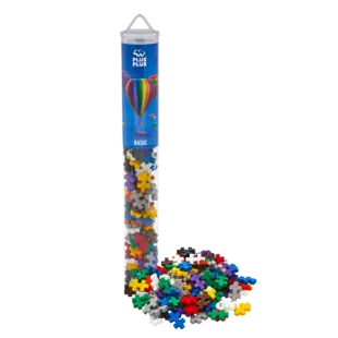 PlusPlus | Jouets éducatifs - Blocs de construction Basic, assortiment de couleurs, 100 pièces