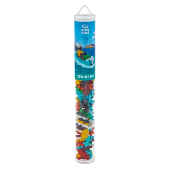 Plus-Plus PlusPlus | Educational Toys Container Ship Building Set 100 pieces