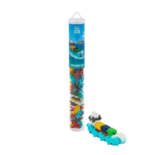 Plus-Plus | Educatief Speelgoed Bouwstenen Container Ship 100 Stuks