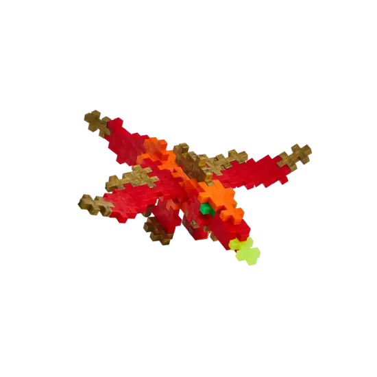 Plus-Plus Plus-Plus | Jouets éducatifs - Blocs de construction Dragon, 100 pièces