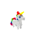 Plus-Plus Plus-Plus | Jouets éducatifs - Blocs de construction Licorne, 100 pièces