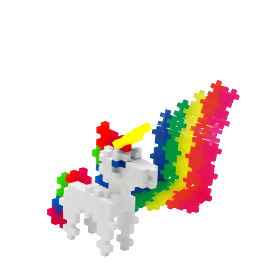 Plus-Plus Plus-Plus | Lernspielzeug Bausteine Einhorn 100 Stück