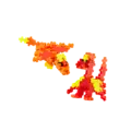 Plus-Plus Plus-Plus | Educational Building Blocks: Fire Dragons, 100 Pieces