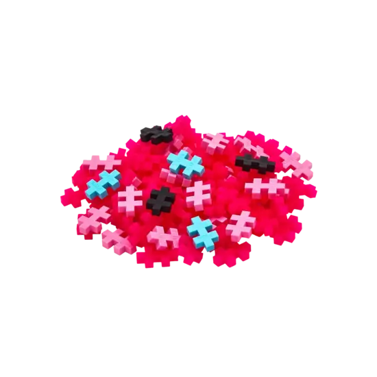 Plus-Plus Plus-Plus | Educational Building Blocks – Flamingo, 100 Pieces