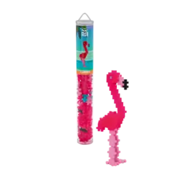 Plus-Plus | Lernspielzeug Bausteine Flamingo 100 Stück