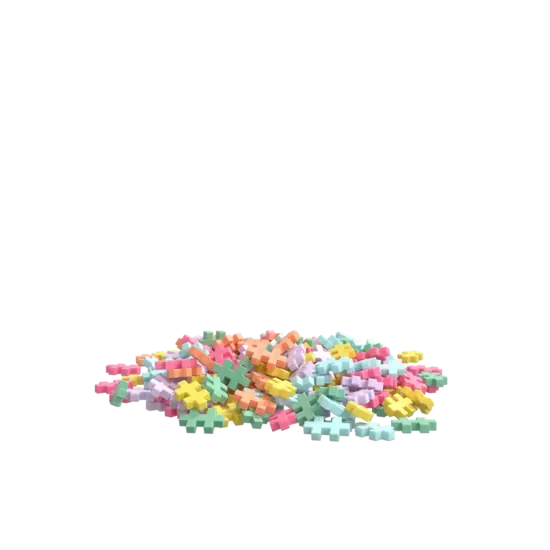 Plus-Plus Plus-Plus | Educatief Speelgoed Bouwstenen Gelato Color Mix 240 Stuks