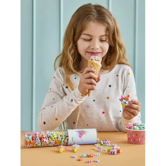 Plus-Plus Plus-Plus | Educatief Speelgoed Bouwstenen Gelato Color Mix 240 Stuks