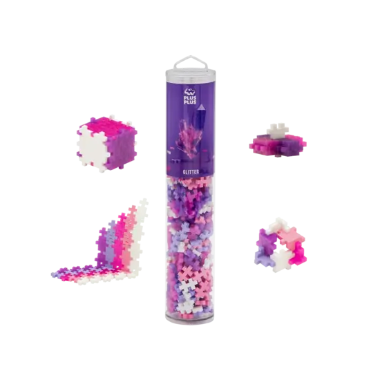 Plus-Plus Plus-Plus | Educatief Speelgoed Bouwstenen Glitter Color Mix 240 Stuks