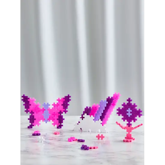 Plus-Plus Plus-Plus | Lernspielzeug Bausteine Glitter Color Mix 240 Stück