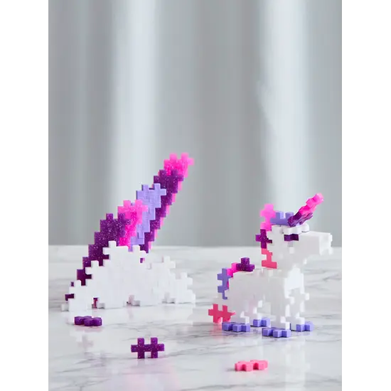 Plus-Plus Plus-Plus | Lernspielzeug Bausteine Glitter Color Mix 100 Stück