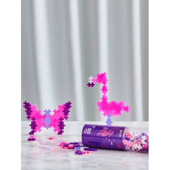 Plus-Plus Plus-Plus | Educational Building Blocks – Glitter Colour Mix 100 pieces