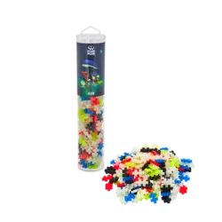 Plus-Plus | Educatief Speelgoed Bouwstenen Glow Color Mix 240 Stuks