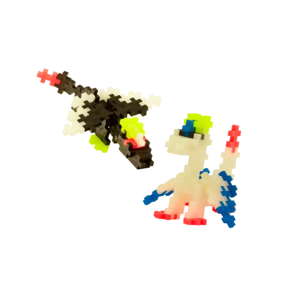 Plus-Plus Plus-Plus | Educatief Speelgoed Bouwstenen Glow Dragons 100 Stuks
