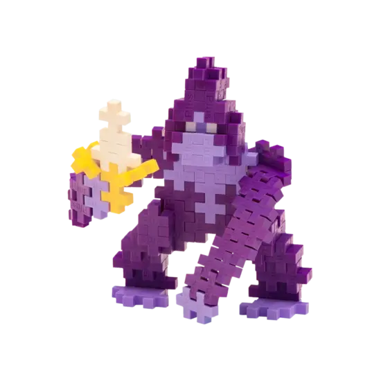 Plus-Plus Plus-Plus | Educational Building Blocks – Gorilla, 100 Pieces