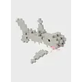 Plus-Plus Plus-Plus | Educational Building Blocks – Shark, 100 Pieces