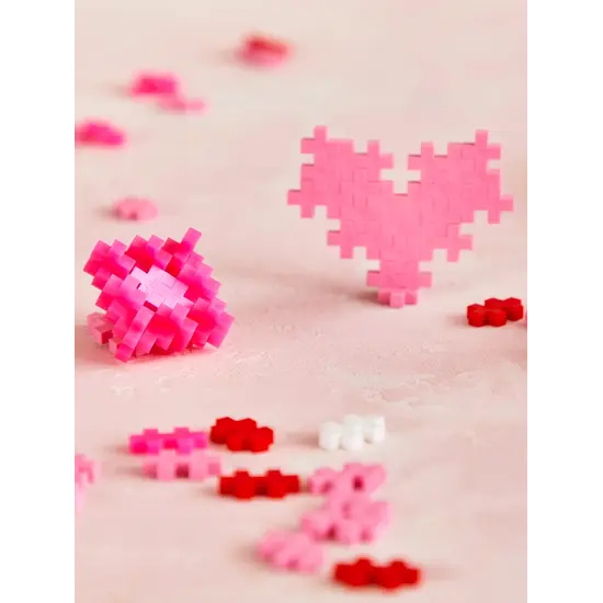Plus-Plus Plus-Plus | Educational Building Blocks “I Love You” Colour Mix, 240 Pieces