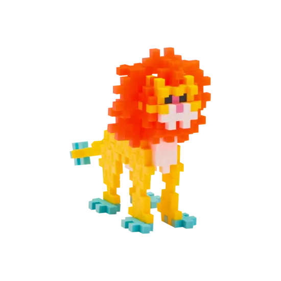 Plus-Plus Plus-Plus | Lernspielzeug Bausteine Lion, 100 Stück