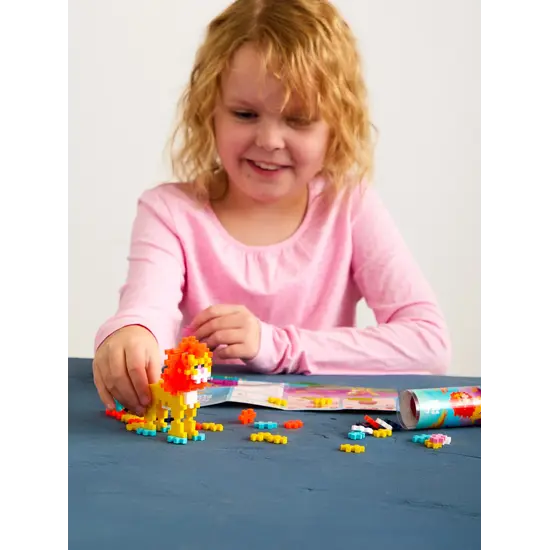 Plus-Plus Plus-Plus | Educational Building Blocks Lion 100 Pieces