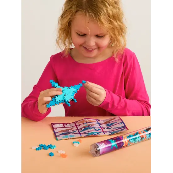 Plus-Plus Plus-Plus | Lernspielzeug Bausteine Manta Ray 100 Stück