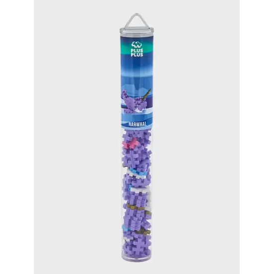 Plus-Plus Plus-Plus | Educational Building Blocks Narwhal 100 PiecesMet 100 Plus-Plus-stukjes kun je je eigen magische narwal bouwen en de diepten onder het oceaanoppervlak verkennen. Creëer een prachtige en speelse narwal met zijn kenmerkende puntige slagtand en e
