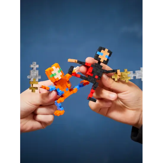 Plus-Plus Plus-Plus | Jouets éducatifs - Blocs de construction Ninjas, 100 pièces