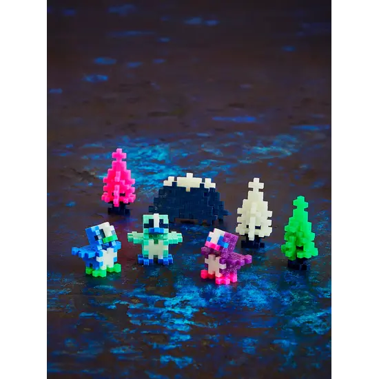 Plus-Plus Plus-Plus | Educational Building Blocks – Northern Lights Colour Mix – 240 Pieces