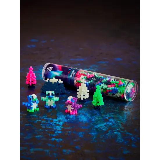 Plus-Plus Plus-Plus | Educational Building Blocks – Northern Lights Colour Mix – 240 Pieces