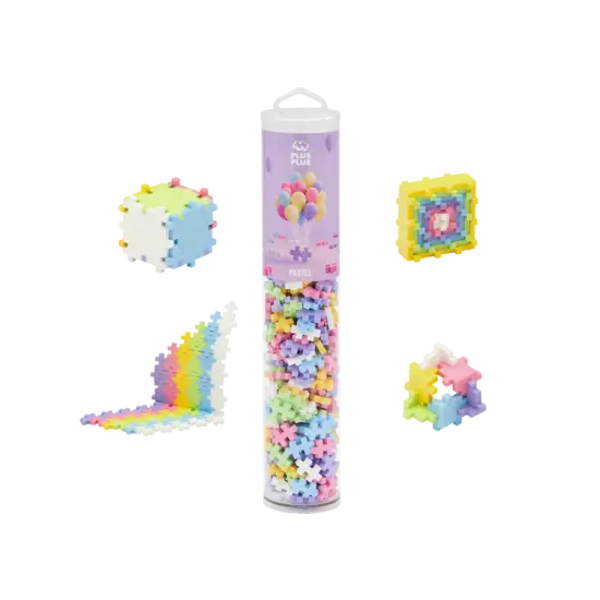 Plus-Plus Plus-Plus | Educatief Speelgoed Bouwstenen Pastel Color Mix 240 Stuks