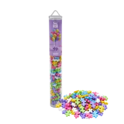 Plus-Plus | Educational Building Blocks – Pastel Colour Mix, 100 Pieces
