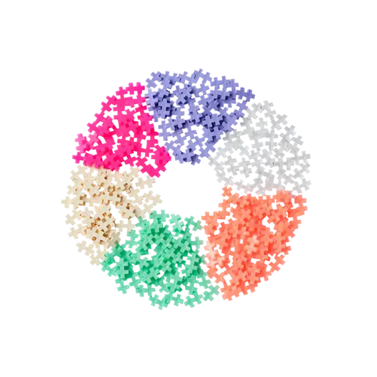 Plus-Plus Plus-Plus | Educational Building Blocks – Pearl Colour Mix, 240 Pieces