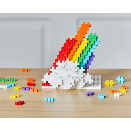 Plus-Plus Plus-Plus | Educational Building Blocks Rainbow Colour Mix 100 Pieces