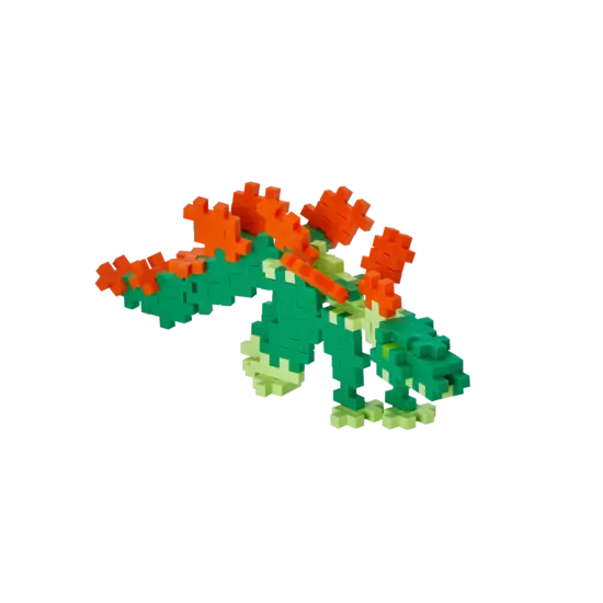 Plus-Plus Plus-Plus | Educational Building Blocks: Stegosaurus, 100 Pieces