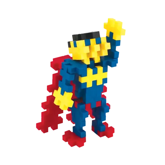 Plus-Plus Plus-Plus | Jouets éducatifs - Blocs de construction Superhero, 100 pièces