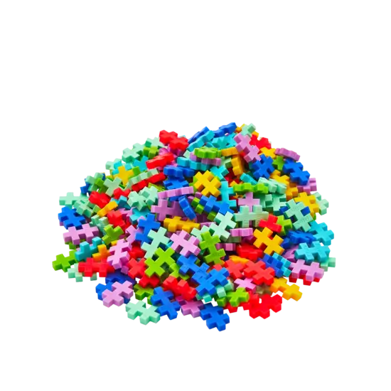 Plus-Plus Plus-Plus | Educatief Speelgoed Bouwstenen Tropical Color Mix 240 Stuks