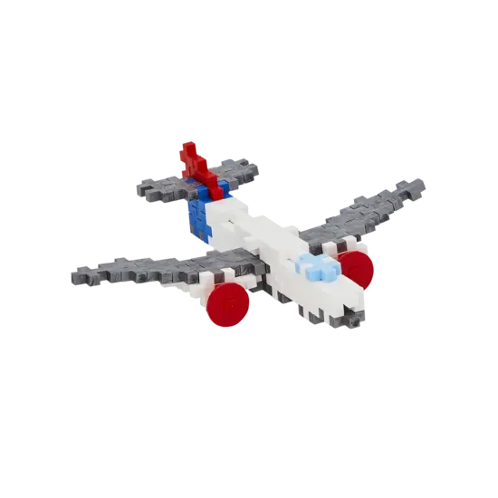 Plus-Plus Plus-Plus | Educational Building Blocks: Airplane, 100 Pieces