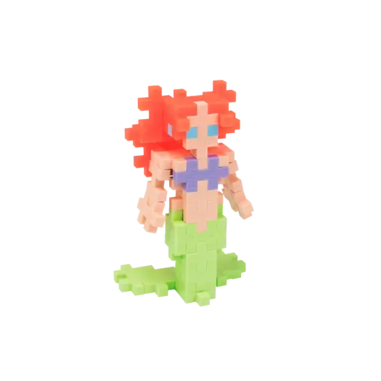 Plus-Plus Plus-Plus | Educational Building Blocks – Mermaid Set 100 pieces