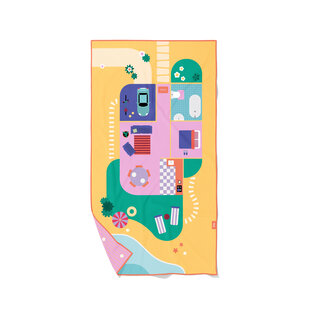 Quut | PlayTowel L (180 x 100 cm) Maison de poupées