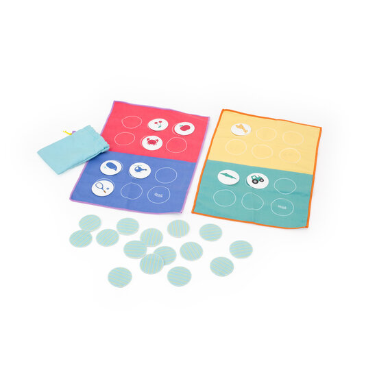 Quut Quut | Jeu de voyage Bingo / Lotocolor