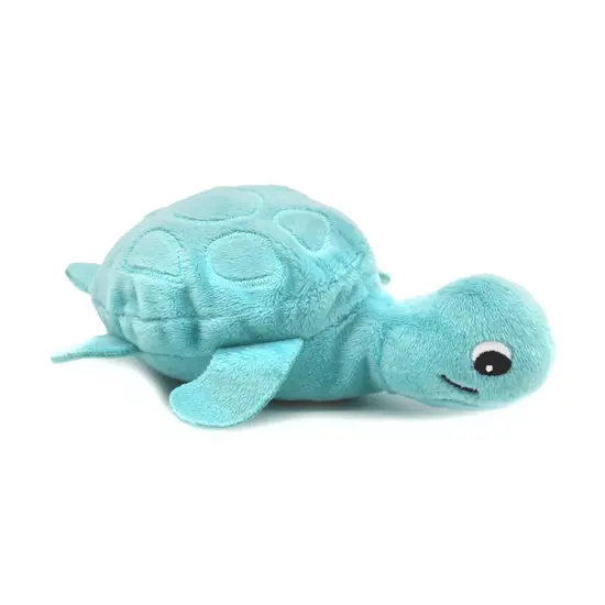 Les Déglingos | Les Ptipotos - Sauvenou Turtle Plush Toy Mother And Her Blue Aqua Baby