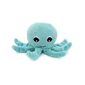 Les Déglingos | Les Ptipotos - Plush Filou The Octopus Mom And Her Baby Blue Aqua