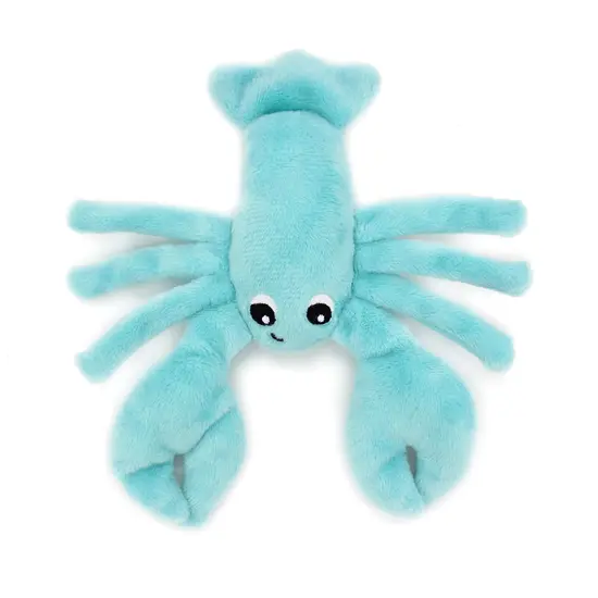 Les Déglingos | Les Ptipotos – Plüschtier „Iloveyou“ – Die Hummermama und ihr Baby, Blau-Aqua