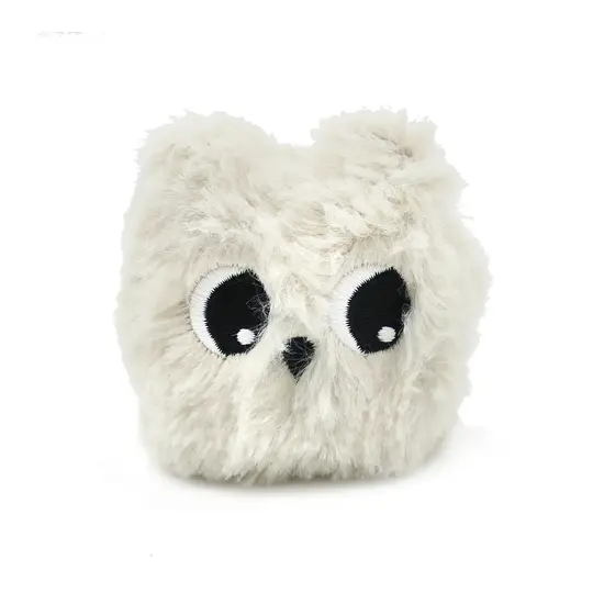 Les Déglingos | Les Ptipotos - Coucou White Polar Owl Soft Toy Mother And Her Baby